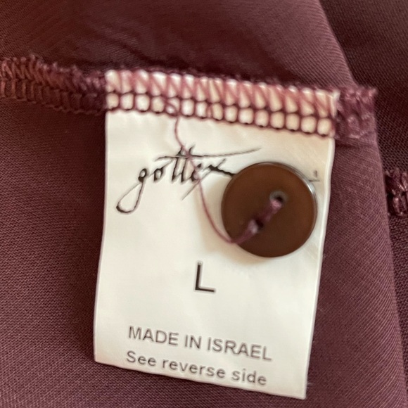 GOTTEX Ladies Brown Textured Bandeau with Matching Coverup Size 12 / Large NEW - Picture 14 of 16